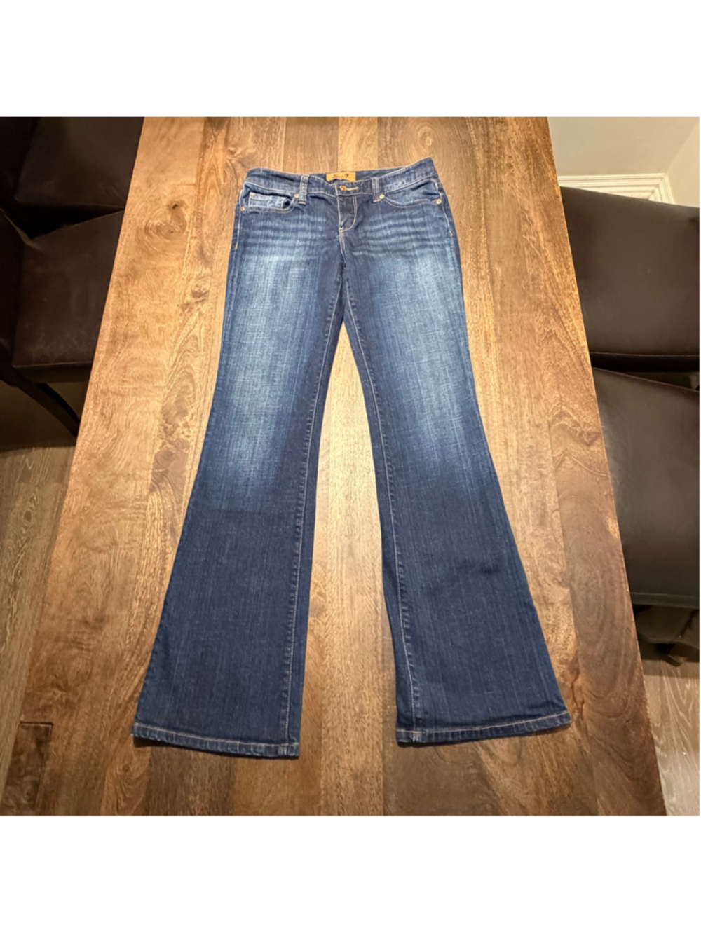 Women’s Seven 7 Boot Cut Blue Jeans Size 27